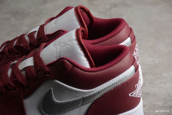 Rep EP Low Jordan 553558-615 1 White 553558-615 Bordeaux 0319